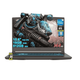 MSI THIN 15 9S7-16R831-2256 Core i5-13420H 16GB RAM 512GB SSD 15.6-Inch FHD Laptop